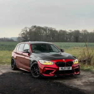 NewCarWrapCom Gloss Metallic Vampire Red Car Wrap