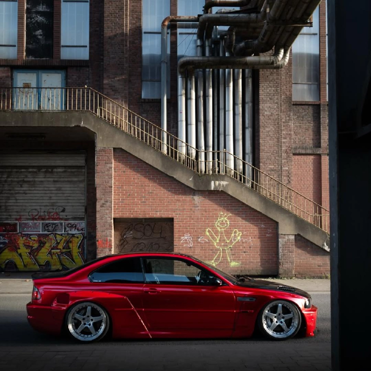 NewCarWrapCom Gloss Metallic Vampire Red Car Wrap